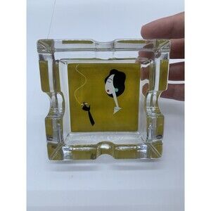 LIMITED EDITION 2001 RITZENHOFF FLECKENSTEIN SMOKING ASHTRAY VINTAGE